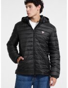 GUESS JEANS Geaca cu gluga detasabila - Negru