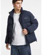 GUESS JEANS Geaca cu guler inalt - Bleumarin