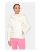 GUESS JEANS Geaca cu puf uni regular fit