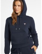 GUESS JEANS Hanorac cu buzunar kangaroo - Albastru ultramarin