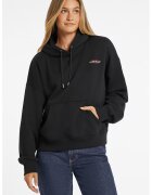 GUESS JEANS Hanorac cu imprimeu logo pe partea din spate - Negru