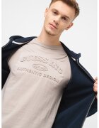 GUESS JEANS Hanorac cu logo si fermoar - Bleumarin