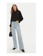 GUESS JEANS Hanorac cu maneci cazute si buzunar kangaroo