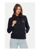 GUESS JEANS Hanorac din amestec de bumbac cu snur -
