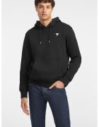 GUESS JEANS Hanorac slim fit cu buzunar kangaroo - Negru