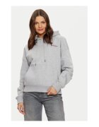 GUESS JEANS Hanorc din amestec de bumbac cu maneci cazute