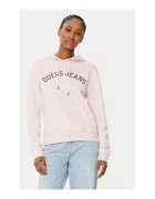 GUESS JEANS Hanorc din bumbac cu logo