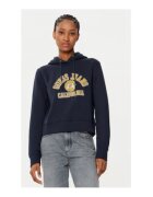 GUESS JEANS Hanorc din bumbac cu print text