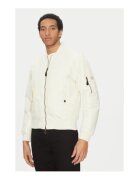 GUESS JEANS Jacheta bomber cu buzunare multiple