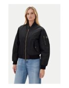 GUESS JEANS Jacheta bomber pentru femei din poliamida