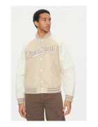 GUESS JEANS Jacheta college cu imprimeu logo