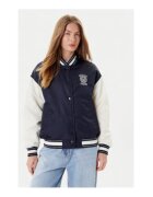 GUESS JEANS Jacheta varsity cu accente contrastante