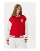 GUESS JEANS Jacheta varsity cu design colorblock