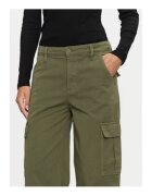 GUESS JEANS Pantaloni cargo pentru femei cu bumbac organic