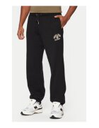 GUESS JEANS Pantaloni de trening uni din bumbac cu snur in talie