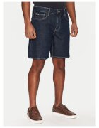 GUESS JEANS Pantaloni scurti barbati - denim - albastru inchis -