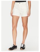 GUESS JEANS Pantaloni scurti dama - bumbac - alb