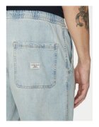 GUESS JEANS Pantaloni scurti din denim cu snut de ajustare -