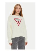 GUESS JEANS Pulover lejer din bumbac organic