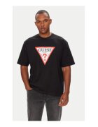 GUESS JEANS Tricou barbatesc - din bumbac si imprimeu grafic