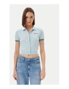 GUESS JEANS Tricou crop tricotat