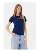 GUESS JEANS Tricou cu imprimeu logo