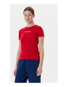 GUESS JEANS Tricou de bumbac organic cu model uni