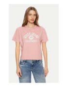 GUESS JEANS Tricou din bumbac cu imprimeu logo frontal