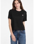 GUESS JEANS Tricou lejer din bumbac