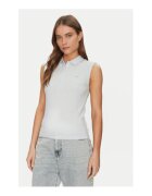 GUESS JEANS Tricou polo cu guler fixat cu nasturi