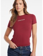 GUESS JEANS Tricou slim-fit cu imprimeu logo