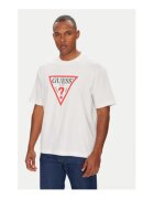 GUESS JEANS Tricou supradimensionat din bumbac -
