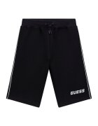 GUESS KIDS Bermude sport cu talie ajustabila - Negru
