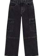 GUESS KIDS Blugi relaxed-fit din denim - Negru stins