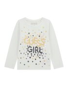 GUESS KIDS Bluza cu maneci lungi si imprimeu logo - Negru/Galben sofran/Verde pal