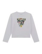 GUESS KIDS Bluza regular fit cu logo - Negru/Galben deschis/Alb murdar