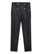 GUESS KIDS Colanti din piele ecologica - Negru/Argintiu