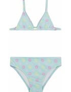 GUESS KIDS Costum de baie cu doua piese si monograma - Albastru glaciar
