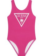 GUESS KIDS Costum de baie intreg cu logo - Fucsia