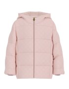 GUESS KIDS Geaca cu monograma - Roz pal