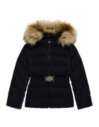 GUESS KIDS Geaca matlasata cu captuseala de blana sintetica - Negru