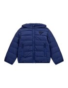 GUESS KIDS Jacheta cu fermoar si gluga - Albastru inchis