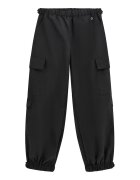 GUESS KIDS Pantaloni cargo cu talie elastica - Negru stins