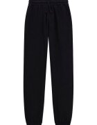 GUESS KIDS Pantaloni de trening din bumbac cu snur - Negru