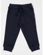 GUESS KIDS Pantaloni de trening din bumbac cu talie ajustabila - Corai - Bleumarin -