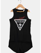 GUESS KIDS Pijama de jerseu cu imprimeu logo triunghiular - Negru