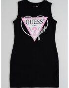 GUESS KIDS Rochie cu imprimeu logo - fara maneci - Alb/Negru/Roz