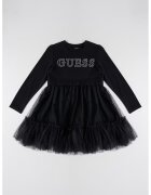 GUESS KIDS Rochie cu terminatie cu tul - Negru