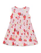 GUESS KIDS Rochie evazata fara maneci - Rosu/Roz deschis