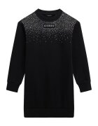GUESS KIDS Rochie sport cu strasuri - Negru